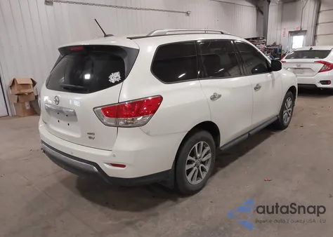 2016 Nissan Pathfinder Sv из США, поврежденный, VIN 5N1AR2MM8GC642327